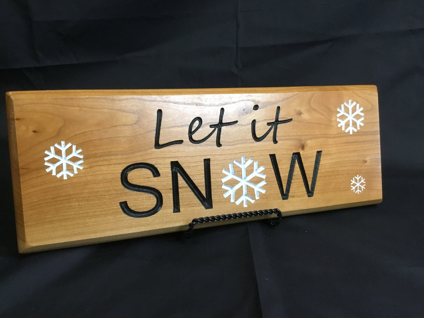 Let it snow sign