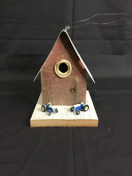 Ford Tractor decorative birdhouse